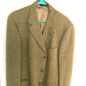 Brown Blazer Suit Jacket